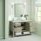 James Martin Vanities 48'' Single Vanity, Whitewashed Oak w/ 3 CM Victorian Silver Quartz Top 330-V48-WWO-3VSL - alternate 6